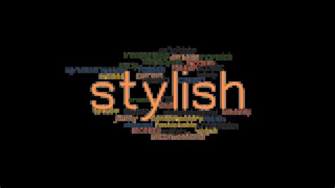 stylish synonym|word for stylish person.
